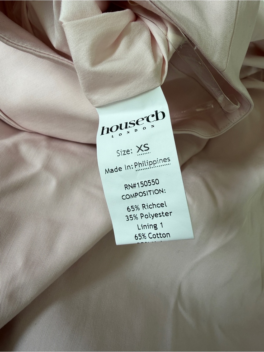 House of CB Rita Ballerina Baby Pink A-Line Midi Skirt Size XS - Picture 6 of 12